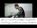 Masataka kono  autumn leaves jazz transcription
