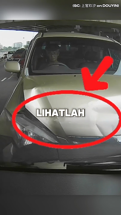avanza ini hancur setelah menabrak mobil mahal😱🤯 #trending #short