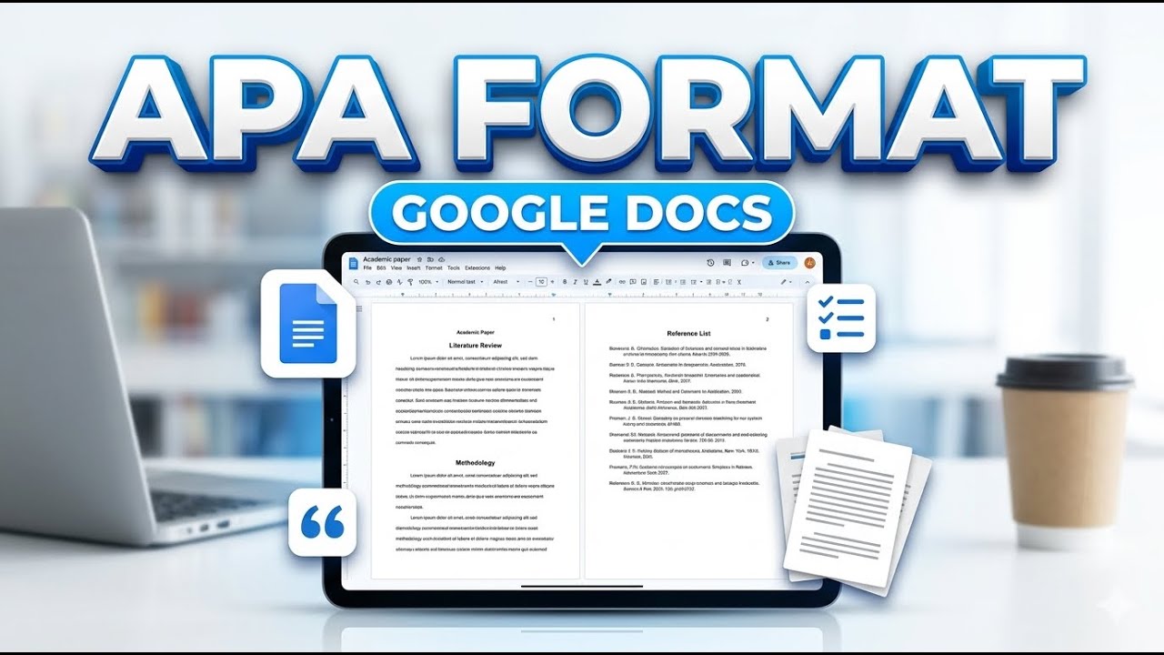 How to Use APA Format in Google Docs (2026) - YouTube