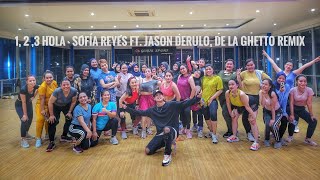 1, 2, 3 Hola Remix - Sofía Reyes ft. Jason Derulo, De La Ghetto 🖤 | ZUMBA | TIKTOK | VIRAL | Bppn