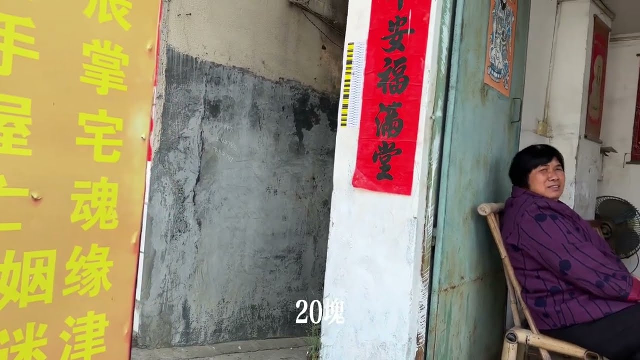 物價大通縮的城市，青菜六毛錢一斤，柑子一塊錢一斤，豬肉不到十塊錢一斤