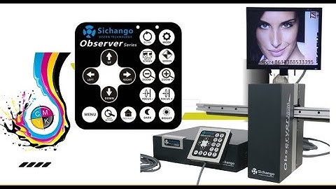 sichango observer print image camera video web inspection system for flexo printing machine
