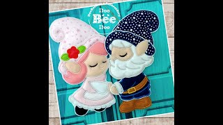 Valentines Gnomes ITH Embroidery Project