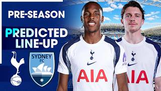 Who Starts Tomorrow? Tottenham Vs Sydney FC Predicted Line-Up