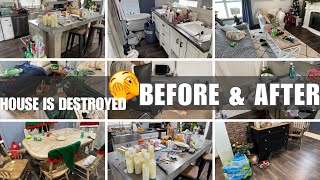 *NEW* CLEANING MY WHOLE HOUSE / BEFORE AND AFTER/ CLEANING MOTIVATION/DECLUTTER