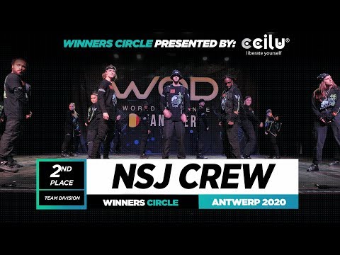 NSJ CREW | 2nd Place Team | Winner Circle | World of Dance Antwerp 2020 | #WODANT2020