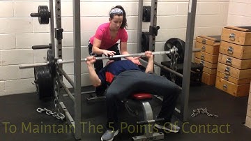 Powerlifting Bench Press W/ Chains