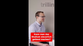 Studium Steuerlich Geltend Machen?