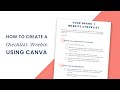 How to Create a Checklist Freebie Using Canva