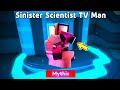 New sinister scientist tv man  toilet tower defense concept