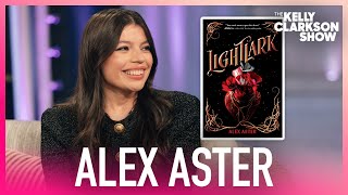 'Lightlark' Author Alex Aster Wows Kristen Bell With Story Of Perseverance | Kelly Extras