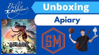 Apiary Board Game Unboxing (the latest Stonemaier Games Release)
