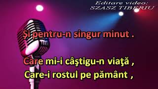 Care mi-i rasplata oare, karaoke