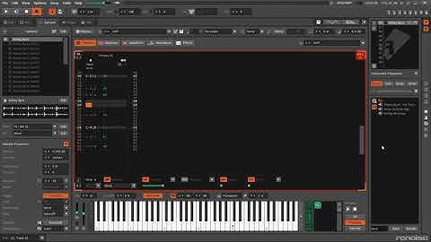 Renoise: rolling snare in phrase Uxx command