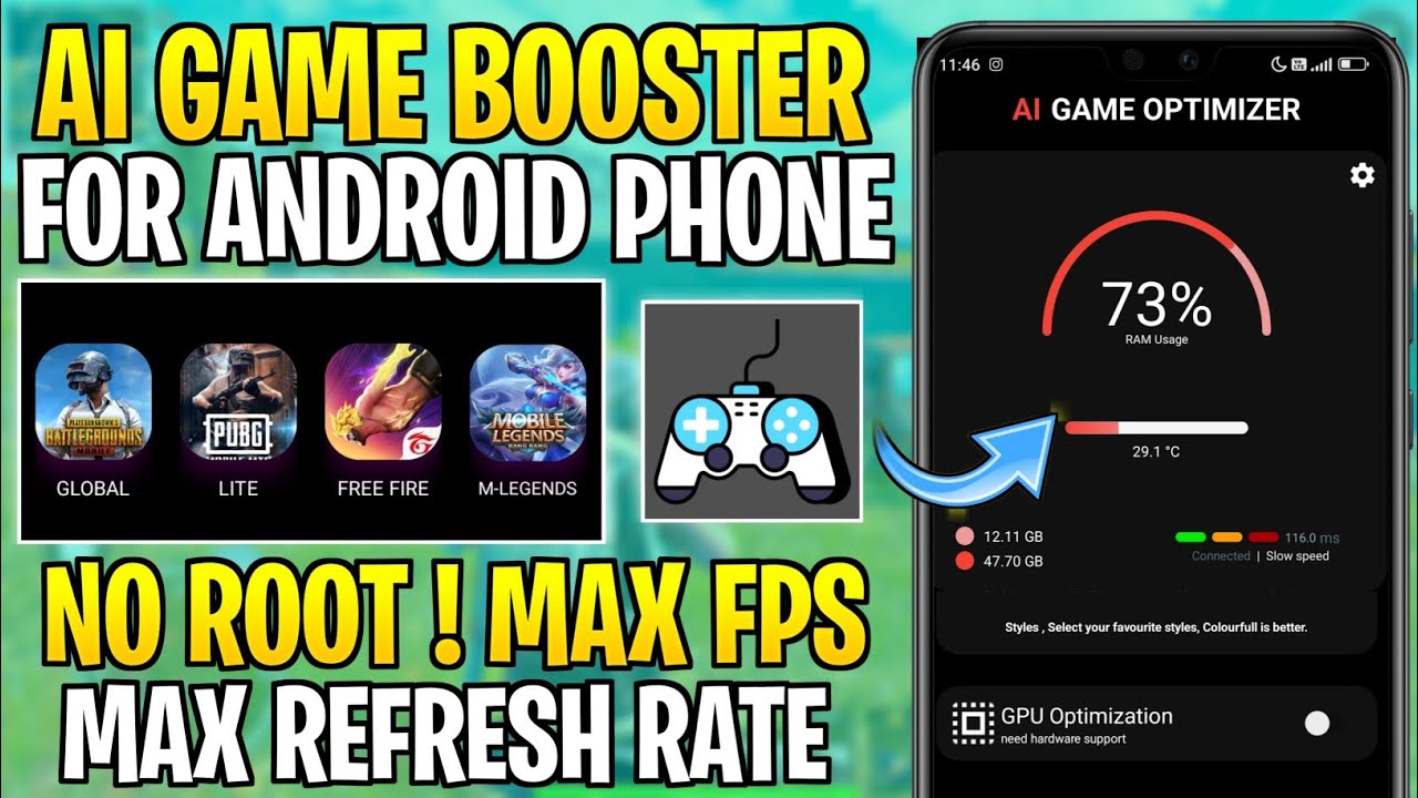 Best Ai Game Booster For Android 2024 || Optimize Games & Get Max FPS ...