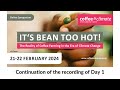 Online Symposium "It's Bean Too Hot" - Day 2