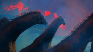 Prehistoric Planet 2 [2023] - Isisaurus flock Screen Time