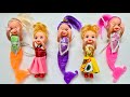 ASMR Most Satisfying with Unboxing Barbie Bonecos &amp; Brinquedos | Barbie Princesas Disney Playset ✨️