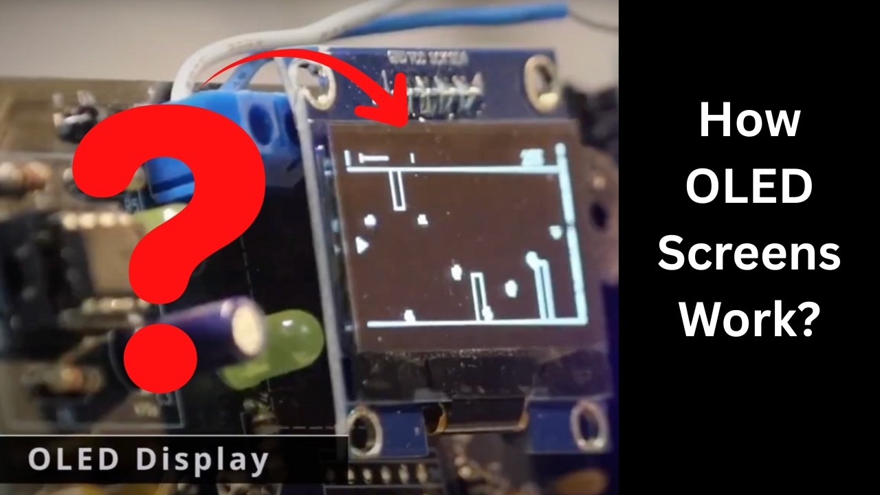 Oled Example How OLED Screens Work for Arduino - YouTube