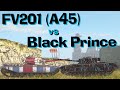 WOT Blitz Face Off || FV201 (A45) vs Black Prince