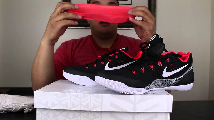 Nike Kobe 9 EM Low "Laser Crimson" Review + On Foot (& Yeezy Foam  Comparison) - YouTube