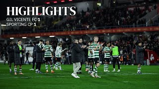 Resumo Liga Portugal Gil Vicente Fc 1-1 Sporting Cp