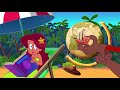 Zig & Sharko 🌎🌍🌏 AROUND THE WORLD 🌎🌍🌏 2020 COMPILATION 💪 Cartoons for Children