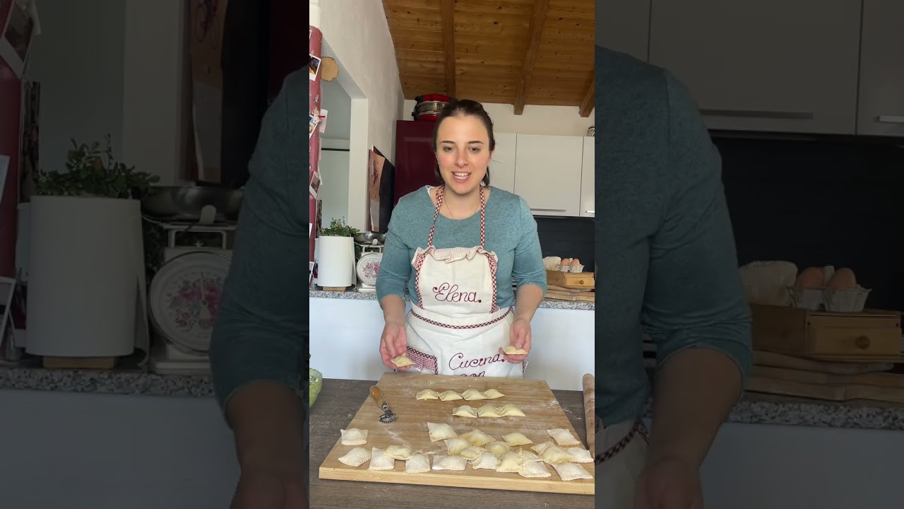 RAVIOLI DI ZUCCHINE AL FORNO