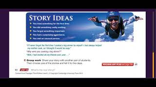 Passages 1: Unit 6 Adverbs followed by past simple or past perfect