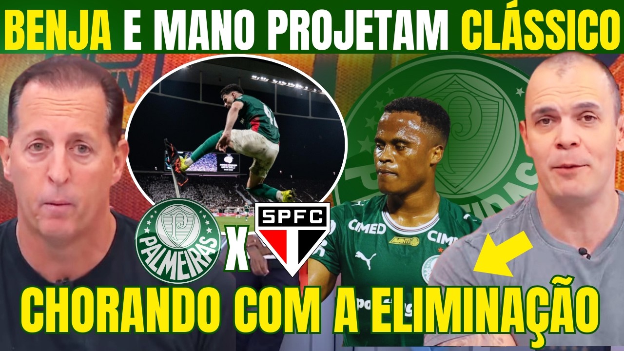 BENJA E MANO PROJETAM O PALMEIRAS NA FINAL DO CAMPEONATO PAULISTA! 