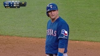 Pierzynski doubles home a pair of runs