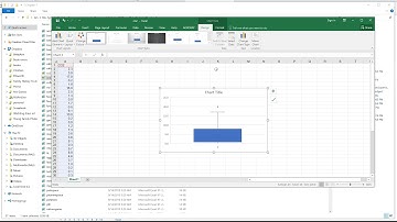 How to make a boxplot in Excel