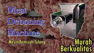 Meat Deboning Machine  Mdm Mesin Pemisah Tulang mdm