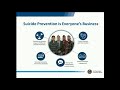 VA's Approach to Suicide Prevention