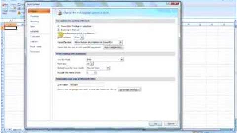 How to show Developer Tab In Excel 2007?