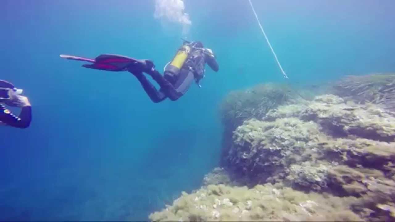 Scuba Diving - Cannes - Théoule - France - GoPro Hero4 Black 4K UHD ...