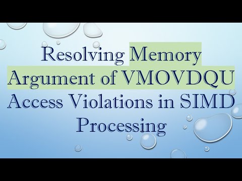 Resolving Memory Argument