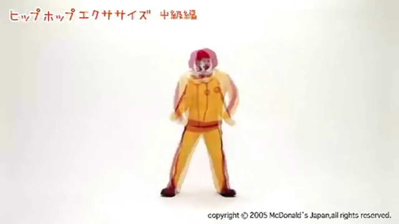 Ronald McDonald dances 1 hour long. (Davdlurdlll mit Ameisen in der Hose)