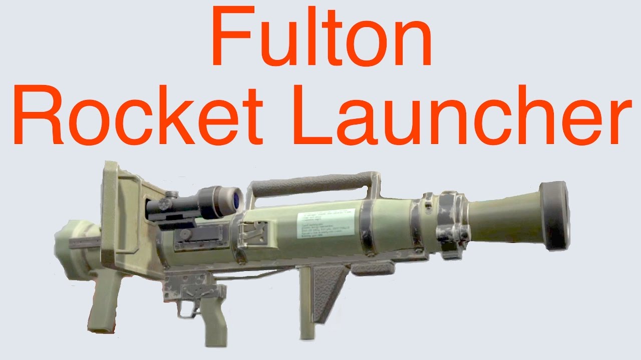 MGSV: Phantom Pain - Fulton Rocket Launcher (FB MR R-L ...
