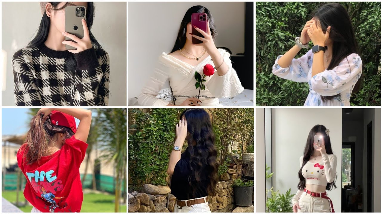 💕Girls hide face dpz photos 💗😍 girls stylish photo for Instagram and WhatsApp DPz💝 #trending #foryou