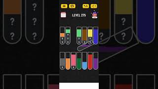 Water Sort puzzle level 275 - Color Puzzle Game (IEC Global Pty Ltd)