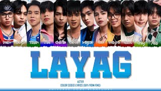 AZTER - 'LAYAG' (Color Coded Lyrics)