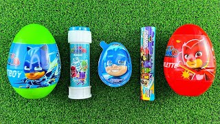 😱🤩Funny PJ Masks Marshmallow lollipop Surprise Egg Softdrink opening I sweets &amp; Toys ASMR