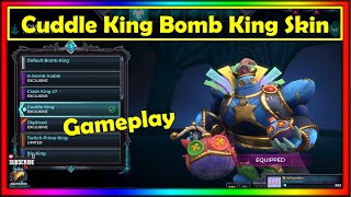 Paladins 7.3 Feudal Fables PTS - Bomb King new Skin Cuddle King, Voice, First look gameplay