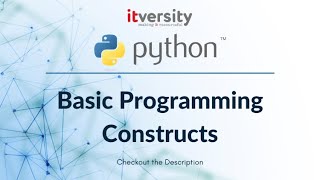 Mastering Python - Basic Programming Constructs - 06 Comments and Doc Strings