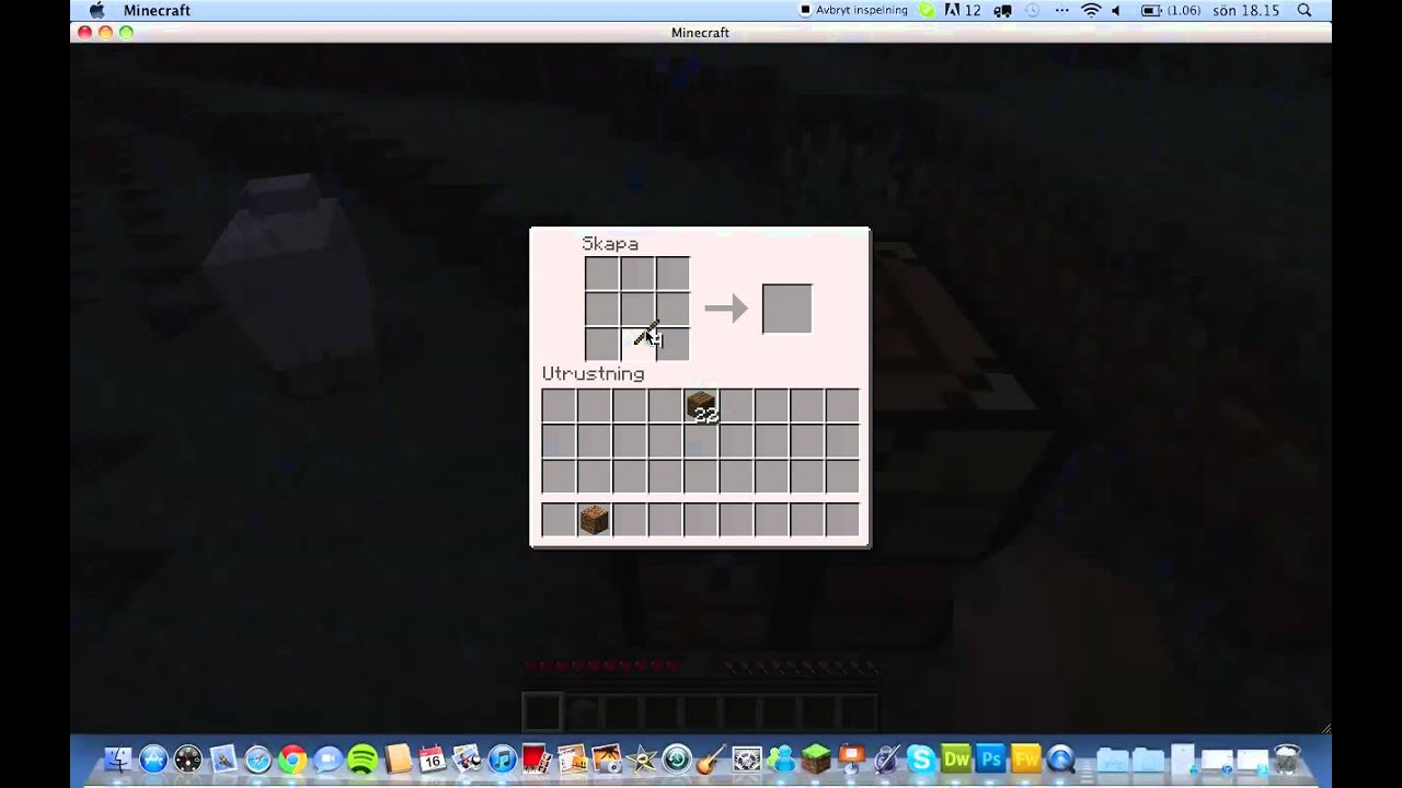 Hur Man Gör Ett Svärd På Minecraft