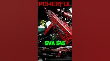 This *SVA 545* Build  is POWERFUL 🔥| Best Class Setup | META? | MW3 | COD WARZONE #shorts #viral