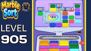 Marble Sort level 905 walkthrough solution