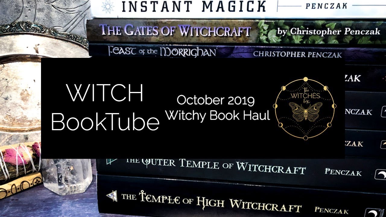 Witch BookTube: October 2019 Witchy Book Haul