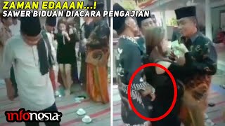 ASTAGFIRULLAH...! Aksi Sawer Biduan Diacara PENGAJIAN